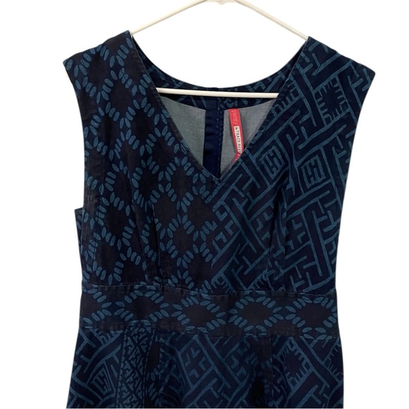 Plenty by Tracy Reese Indigo Fit and Flare Dress Size 10 - Picture 5 of 9